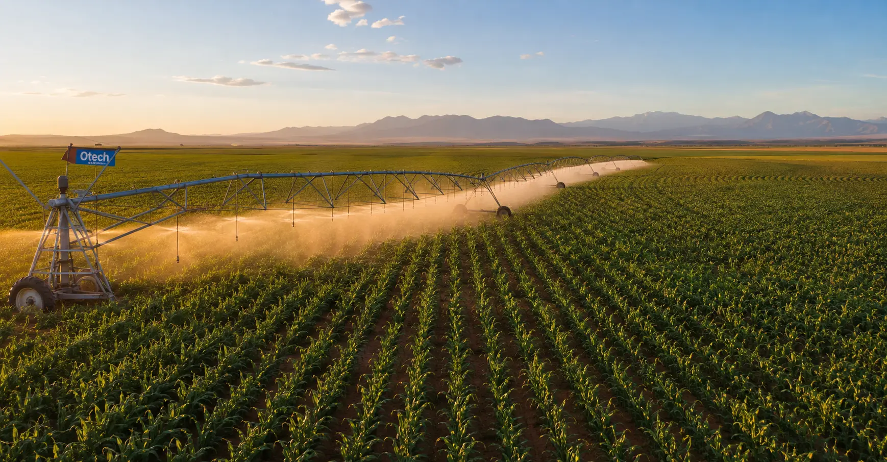 Pivot d&rsquo;irrigation pour grandes cultures au Maroc : fonctionnement et avantages