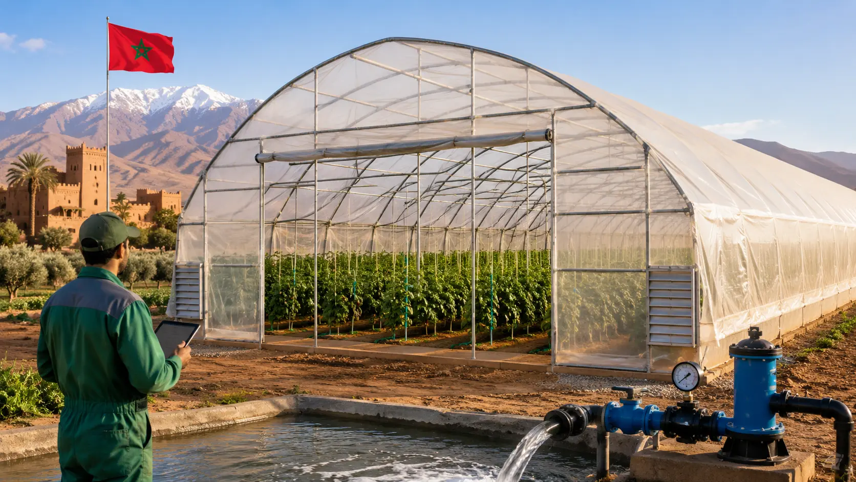 serre agricole au maroc